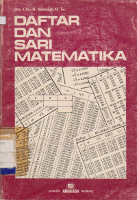 DAFTAR DAN SARI MATEMATIKA