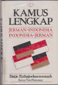 KAMUS LENGKAP JERMAN - INDONESIA, INDONESIA - JERMAN