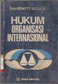 HUKUM ORGANISASI INTERNASIONAL