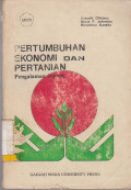 PERTUMBUHAN EKONOMI DAN PERTANIAN PENGALAMAN JEPANG