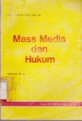 MASS MEDIA DAN HUKUM