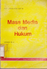 MASS MEDIA DAN HUKUM