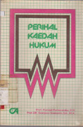 PERIHAL KAEDAH HUKUM