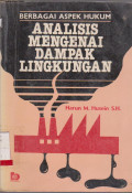 BERBAGAI ASPEK HUKUM ANALISIS MENGENAI DAMPAK LINGKUNGAN