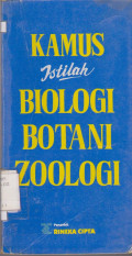 KAMUS ISTILAH BIOLOGI BOTANI ZOOLOGI