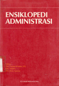 ENSIKLOPEDI ADMINISTRASI