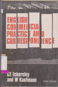 ENGLISH COMMERCIAL PRACTICE AND CORRESPONDENCE