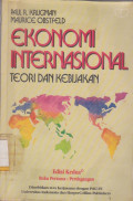 EKONOMI INTERNASIONAL TEORI DAN KEBIJAKAN