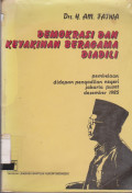 DEMOKRASI DAN KEYAKINAN BERAGAMA DIADILI