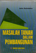 MASALAH TANAH DALAM PEMBANGUNAN