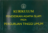 KURIKULUM PENDIDIKAN AGAMA ISLAM PADA PERGURUAN TINGGI