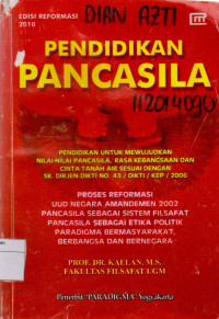 PENDIDIKAN PANCASILA