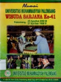 ALUMNI UNIVERSITAS MUHAMMADIYAH PALEMBANG WISUDA SARJANA KE-41,  23 AGUSTUS 2008