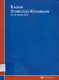 KAJIAN STABILITAS KEUANGAN : NO.18, MARET 2012