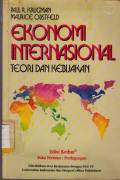 EKONOMI INTERNASIONAL TEORI DAN KEBIJAKAN