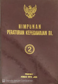 Himpunan Peraturan Kepegawaian RI