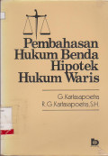 PEMBAHASAN HUKUM BENDA HIPOTEK HUKUM WARIS