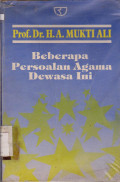 BEBERAPA PERSOALAN AGAMA DEWASA INI