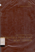 KRITERIA PENILAIAN BUKU TERBAIK