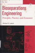 Bioseparations engineering Principles, Prancice And Ekconomics