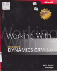 Working WithnDynamics Crm 3.0