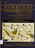 Terobosan baru menghadapi masyarakat Ekonomi asean ( MEA ) : strategi meningkatkan pendapatan PTS, kualitas pendidikan PTS, dan Sumber Daya PTS 