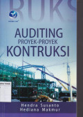 Auditing Proyek-proyek Kontruksi