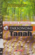 Dasar-dasar klasifikasi taksonomi tanah