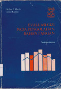 Evaluasi gizi pada pengolahan bahan pangan