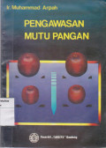 Pengawasan mutu pangan