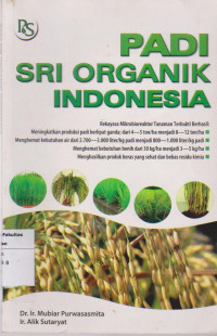 Padi sri organik Indonesia