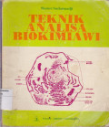 Teknik analisa biokimiawi