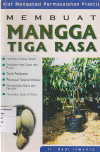 Membuat mangga tiga rasa