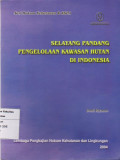 Selayang pandang Pengelolaan kawasan hutan di Indonesia