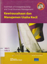 Essentials of entrepreneurship and small business management= kewirausahaan dan manajemen usaha kecil