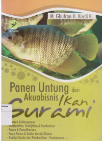 Panen untung dari akuabisnis ikan gurami