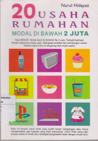 d20 usaha rumahan : modal dibawah 2 juta