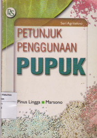 Petunjuk penggunaan pupuk