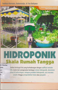 Hidroponik: skala rumah tangga