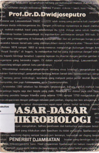 Dasar-dasar mikrobiologi