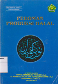 Pedoman produksi halal