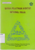 Modul pelatihan auditor internal halal