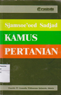 Kamus pertanian