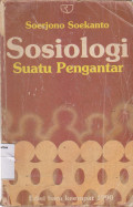 Sosiologi: suatu pengantar