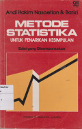 Metode statistika: untuk penarikan kesimpulan