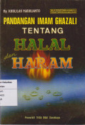 Pandangan Imam Ghazali tentang halal dan haram