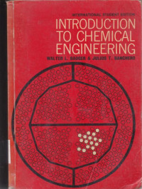 Introduction To Chemical Engineering