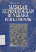 Masalah kependudukan di negara berkembang