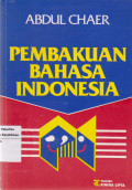 Pembakuan bahasa Indonesia