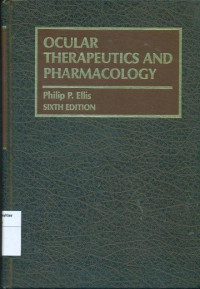 Ocular therapeutics and pharmacology